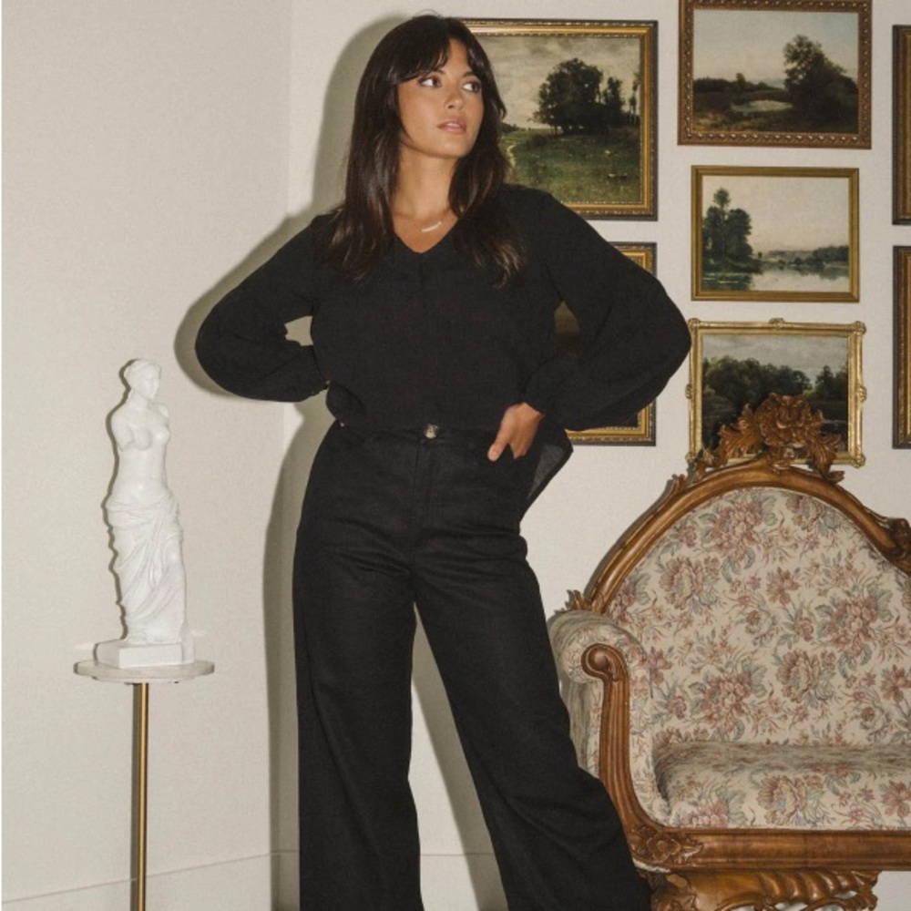 Harly jae pierrot pants, black, small
